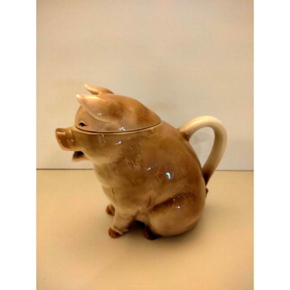Otagiri Other - Vintage 1983 Otagiri Japan Pig teapot 6 3/4" tall